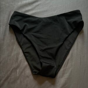 NWOT Victoria's Secret Black Bikini Bottoms